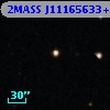 2MASS J11165633+1837326