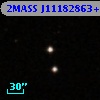 2MASS J11182863+1855554
