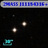 2MASS J11184316+1858171