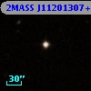 2MASS J11201307+1838201