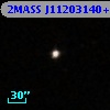 2MASS J11203140+1826326