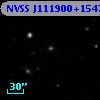 NVSS J111900+154729