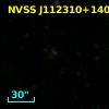 NVSS J112310+140841