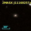 2MASX J11160257+0908355