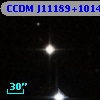 CCDM J11189+1014AB