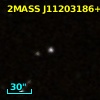 2MASS J11203186+1008559