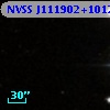 NVSS J111902+101238