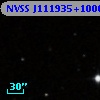 NVSS J111935+100004