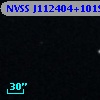 NVSS J112404+101905