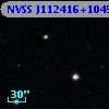 NVSS J112416+104559