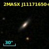 2MASX J11171650+0611340