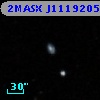 2MASX J11192059+0724401