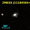 2MASX J11184564+0729362