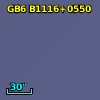 GB6 B1116+0550