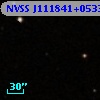 NVSS J111841+053356