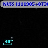 NVSS J111905+073612