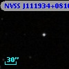 NVSS J111934+081001