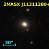 2MASX J11211280+0433311