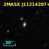 2MASX J11214207+0252069