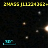 2MASS J11224362+0513040