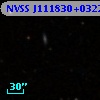 NVSS J111830+032250