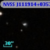 NVSS J111914+035759