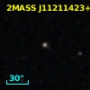 2MASS J11211423+0325466