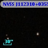 NVSS J112310+035503