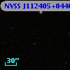 NVSS J112405+044613