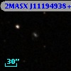 2MASX J11194938+0351583