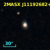 2MASX J11192682+0058052