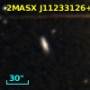 2MASX J11233126+0007173