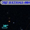 2QZ J112314.1+004224
