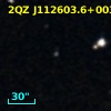 2QZ J112603.6+003307