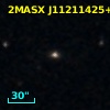 2MASX J11211425+0003570