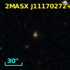 2MASX J11170272+0056164