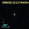 2MASX J11174454+0017291