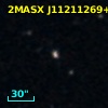 2MASX J11211269+0047161