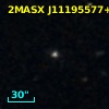 2MASX J11195577+0028363