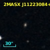 2MASX J11223084+0102108