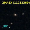 2MASX J11212369+0036261