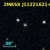 2MASX J11221621+0029559