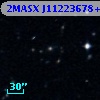 2MASX J11223678+0027378