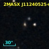 2MASX J11240525+0059289