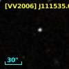 [VV2006] J111535.0+001243