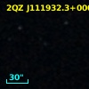 2QZ J111932.3+000301