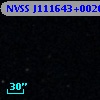 NVSS J111643+002613