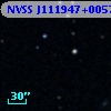 NVSS J111947+005731