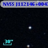 NVSS J112146+004307