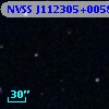 NVSS J112305+005857